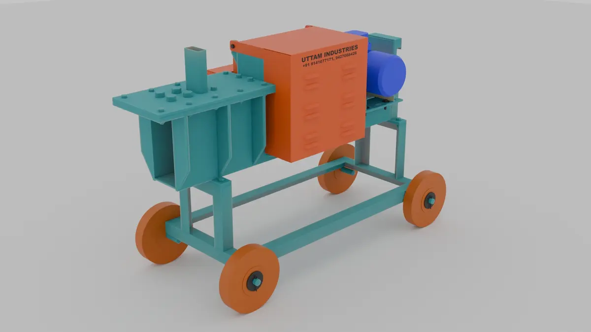 Horizontal Scrap Cutting Machine View 1